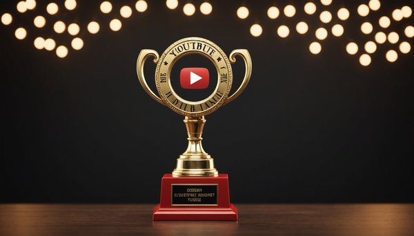 Trophées youtube personnalisés : un hommage à votre créativité !
